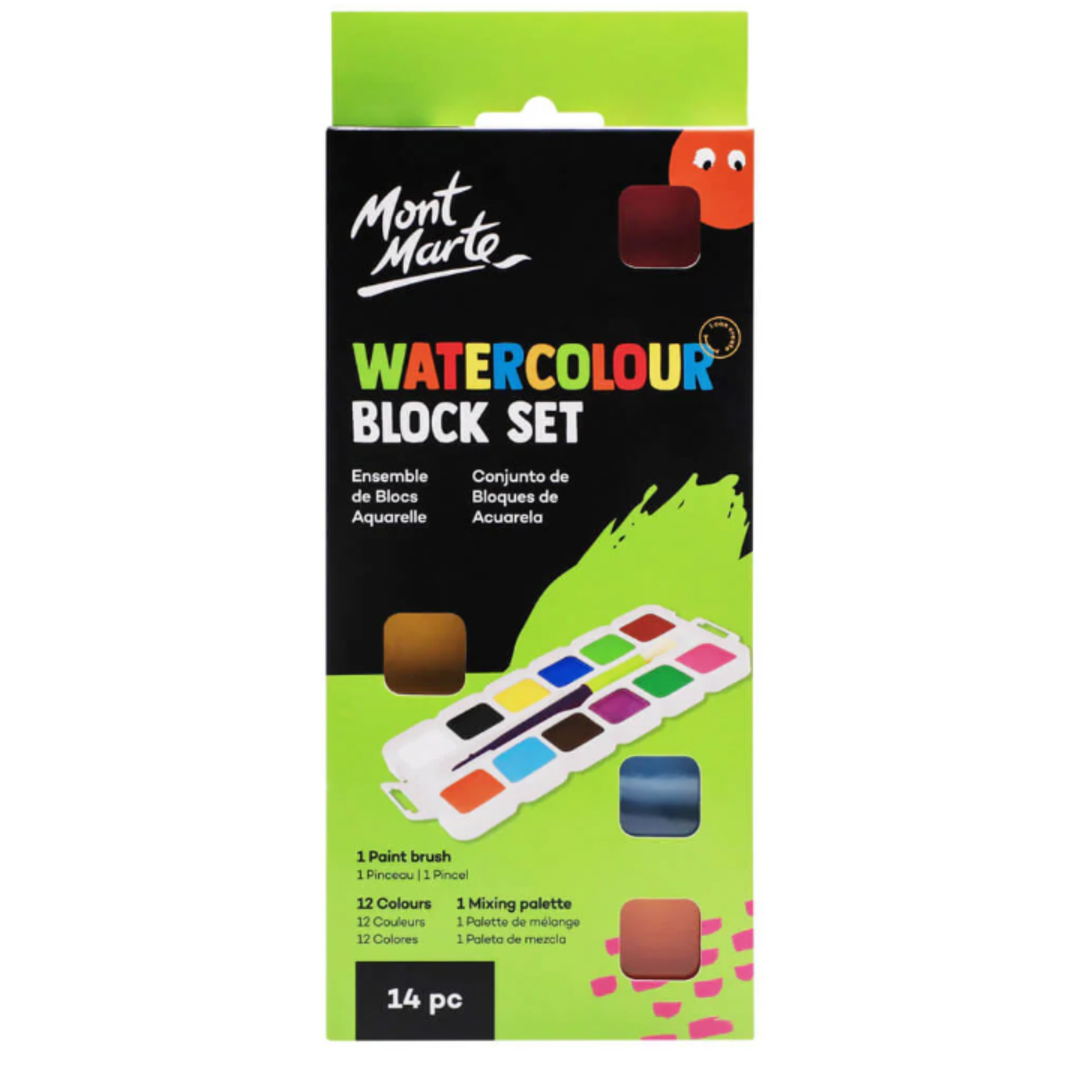 Watercolour Block Set 14pc