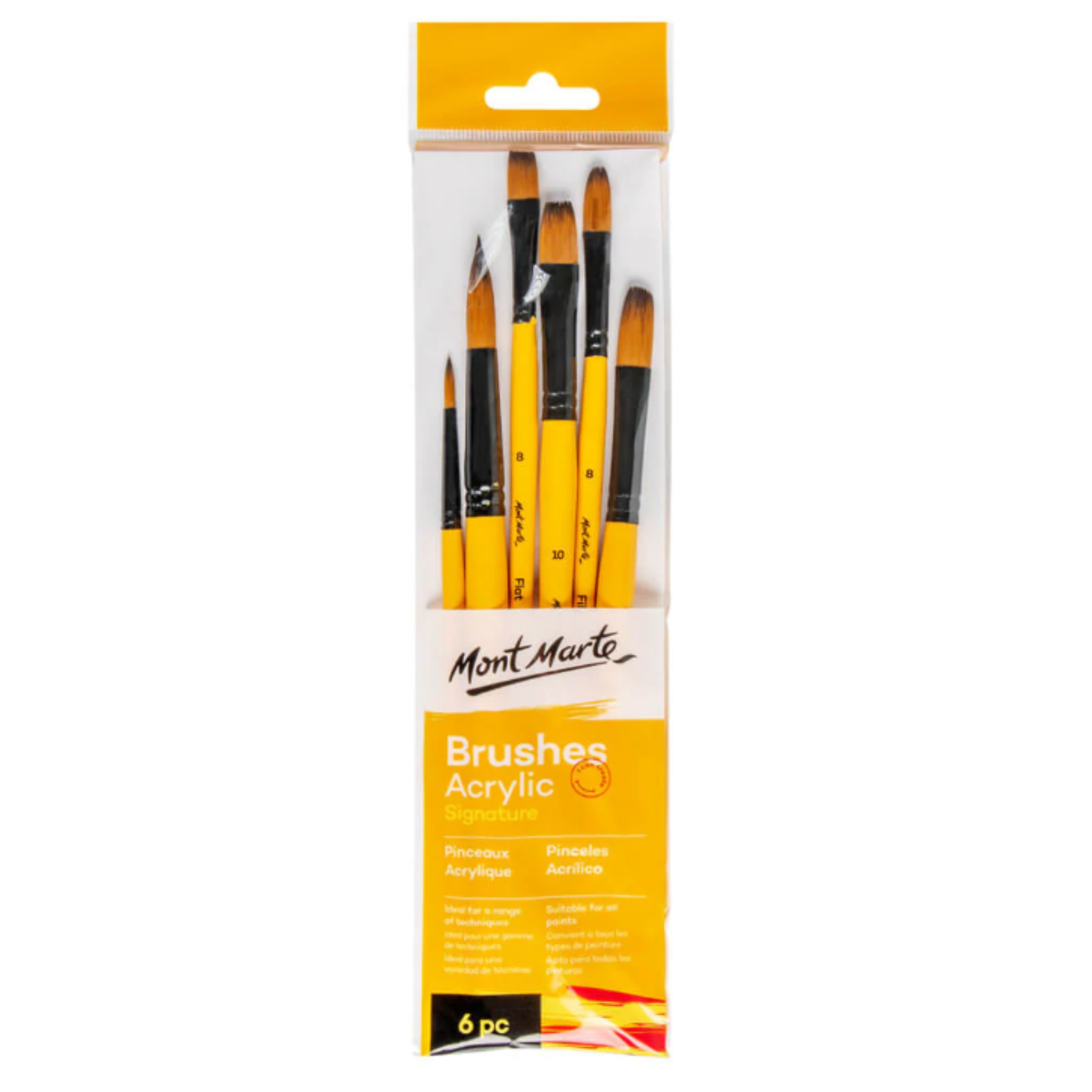 Acrylic Brushes Signature 6pc