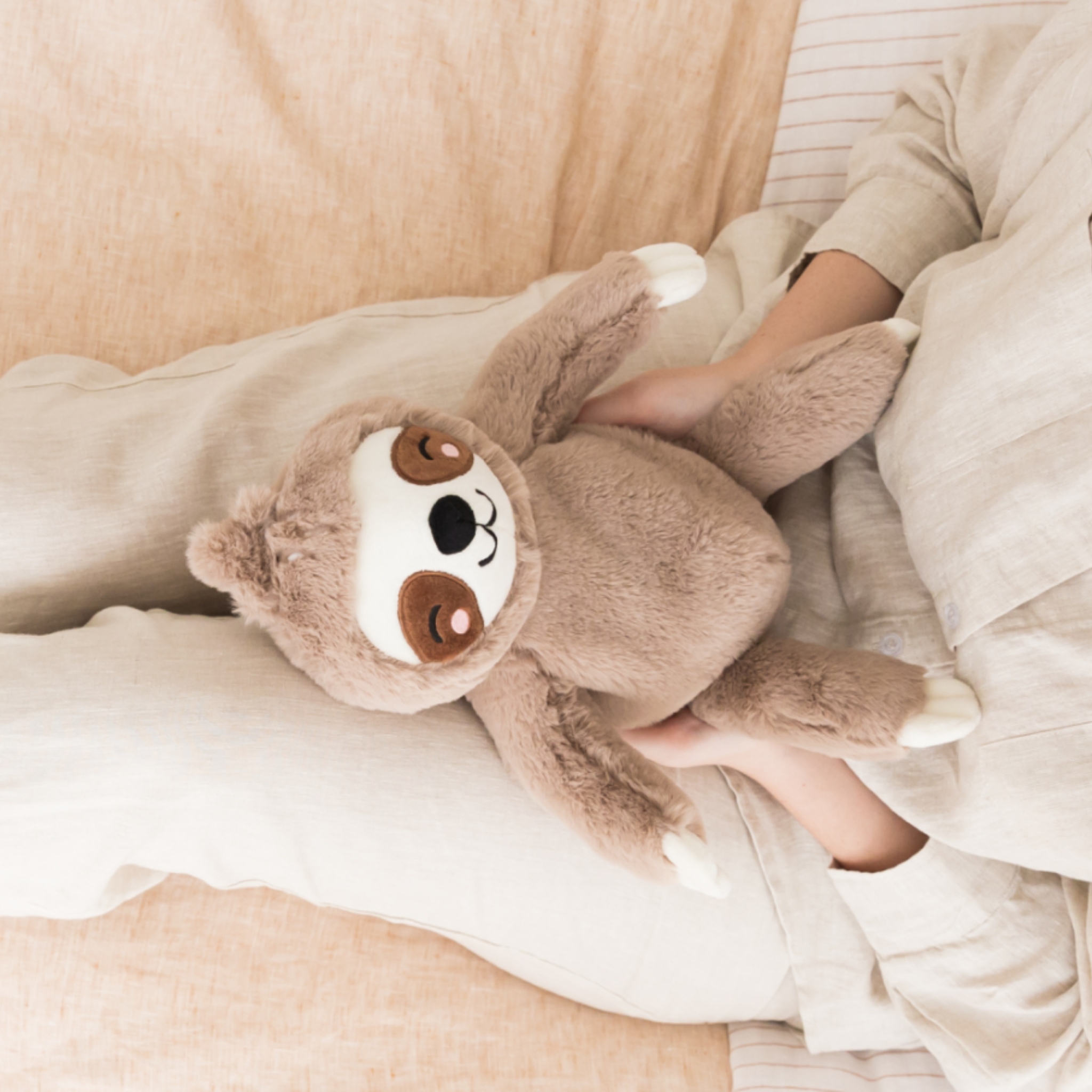 Toasty Hugs Sammy Sloth - The Perfect Soothing Plush Companion