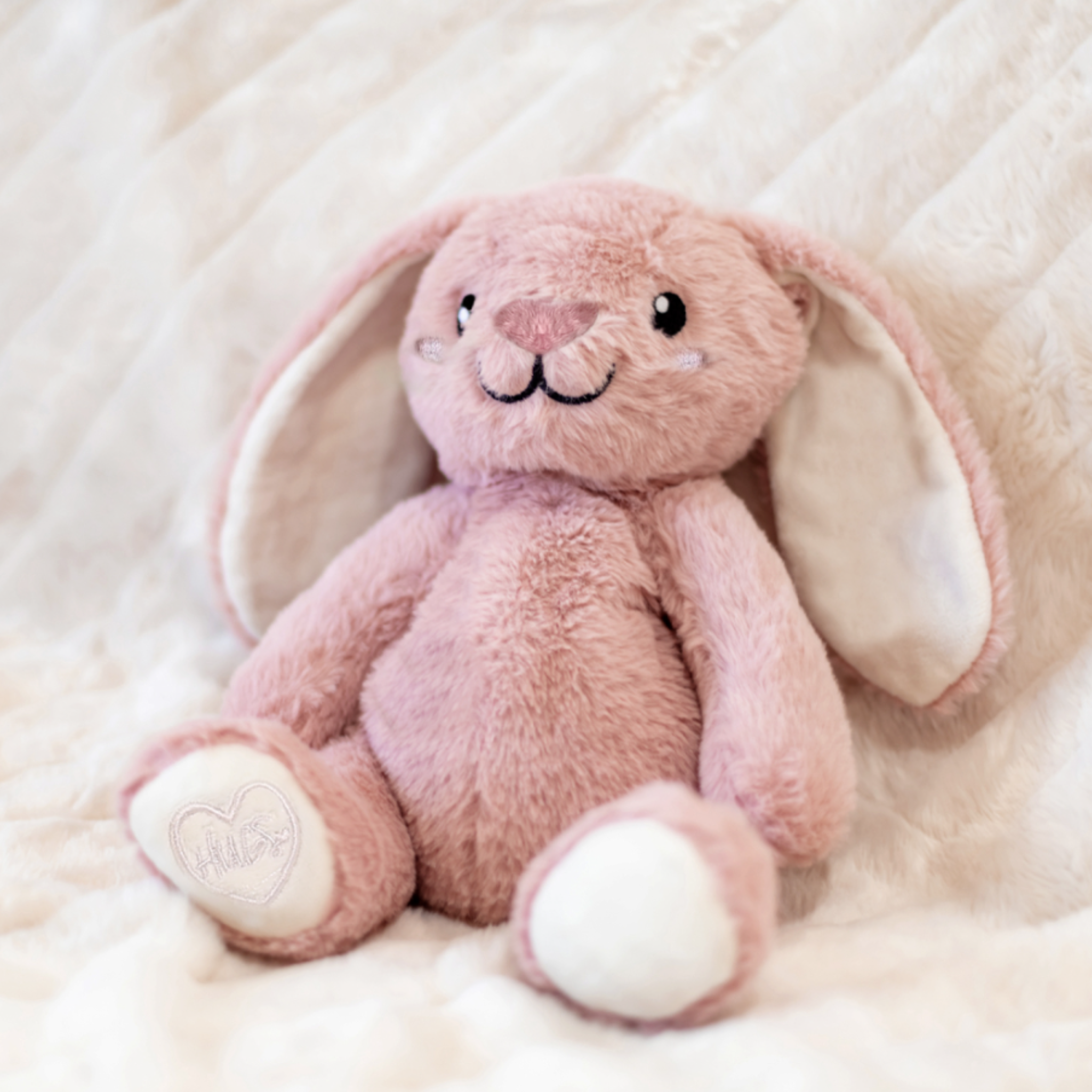 Toasty Hugs Blossom Bunny - Your Soft and Soothing Plush Companion